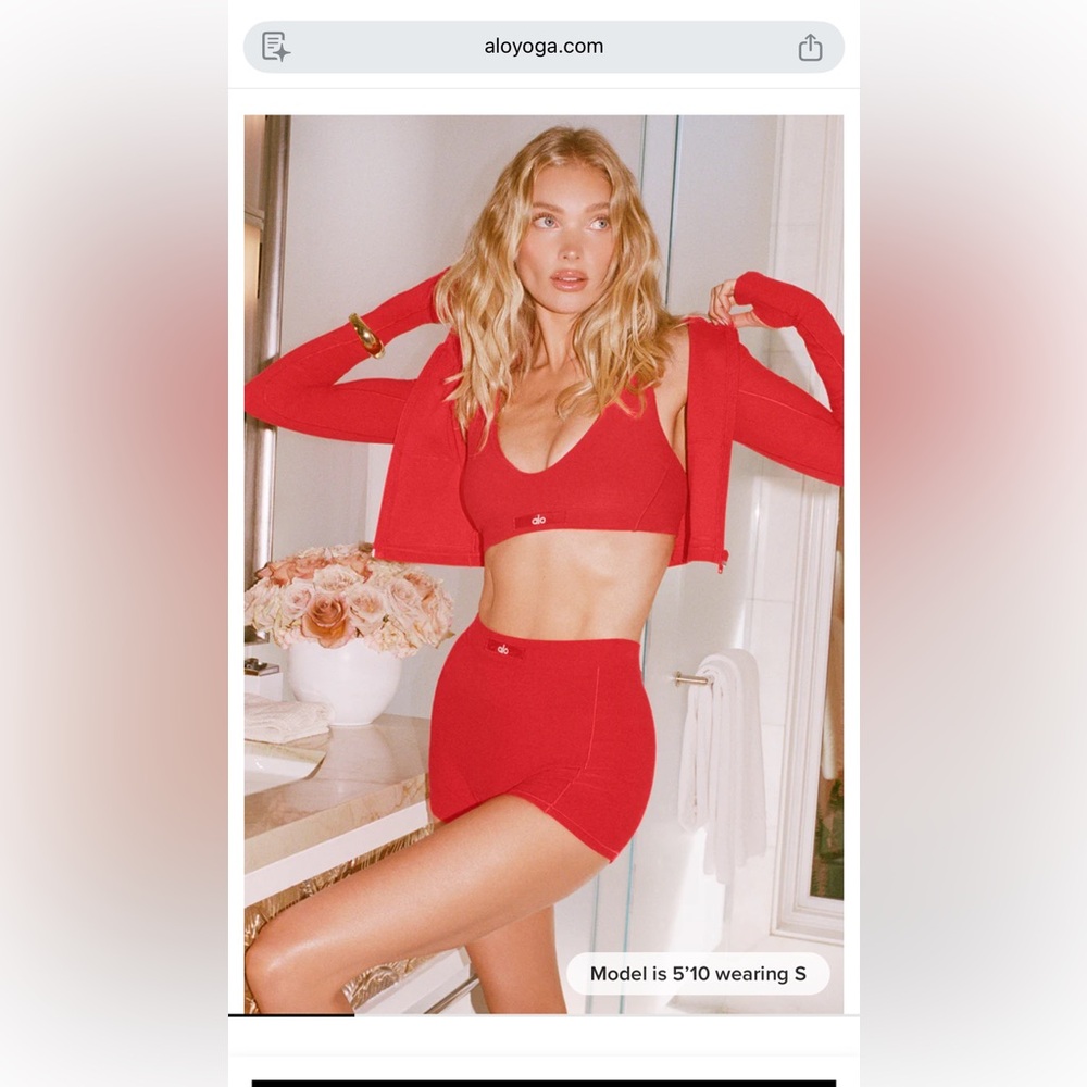 ALOsoft sincere micro shorts